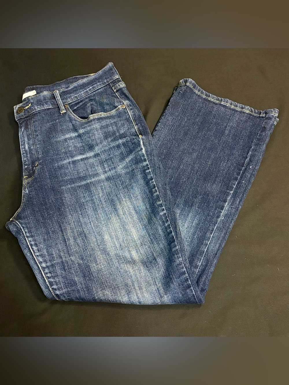 Levi’s 515 Bootcut Jeans Women’s Size 16 Dark Wash Stretch Denim W33 L30